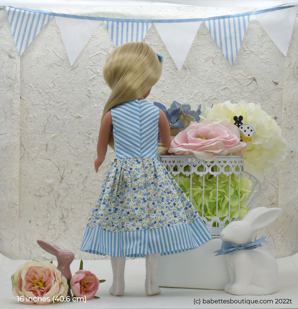 Thumbnail: Blue/Floral Dress