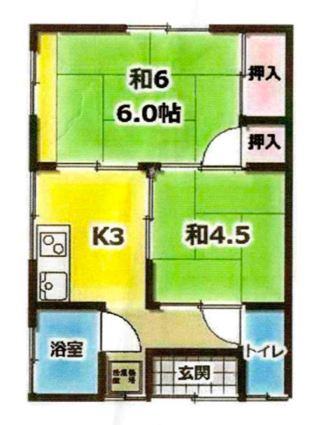 貸アパート／長崎市平戸小屋町