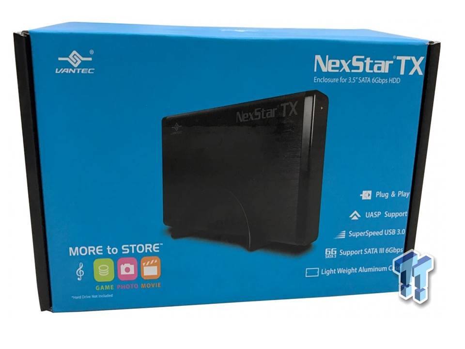 Vantec Hard Drive Enclosure 2.5" USB 3.0