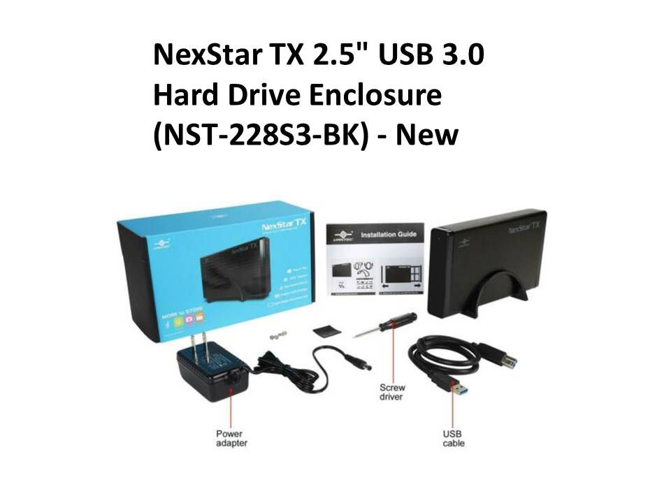 Miniature : Vantec Hard Drive Enclosure 2.5" USB 3.0