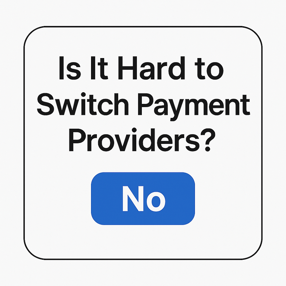 how to switch payment provider