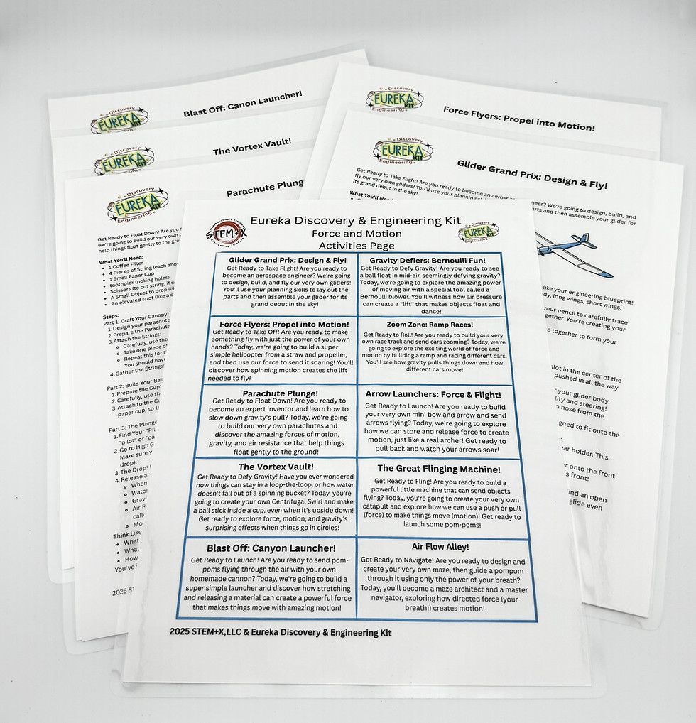 Thumbnail: FORCE & MOTION - EUREKA! DISCOVERY & ENGINEERING STEM KIT