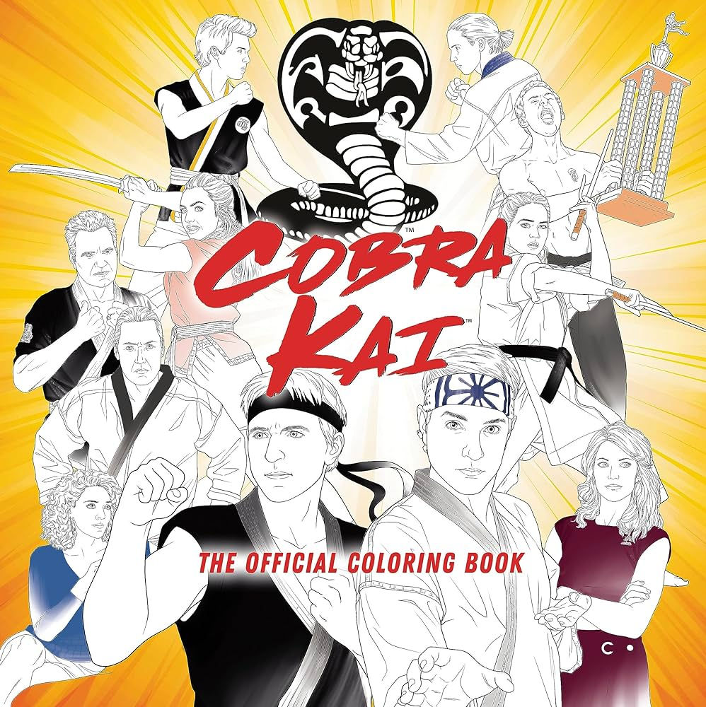 Cobra Kai: The Official Coloring Book