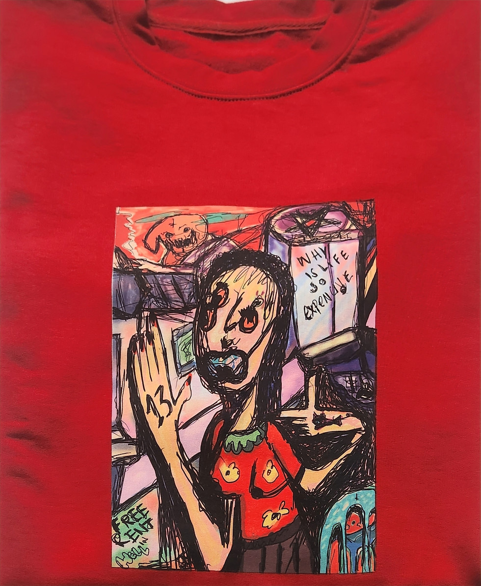 Thumbnail: Free rent in hell sweatshirt