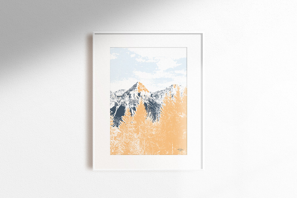 Thumbnail: Austrian Mountain Digital Print