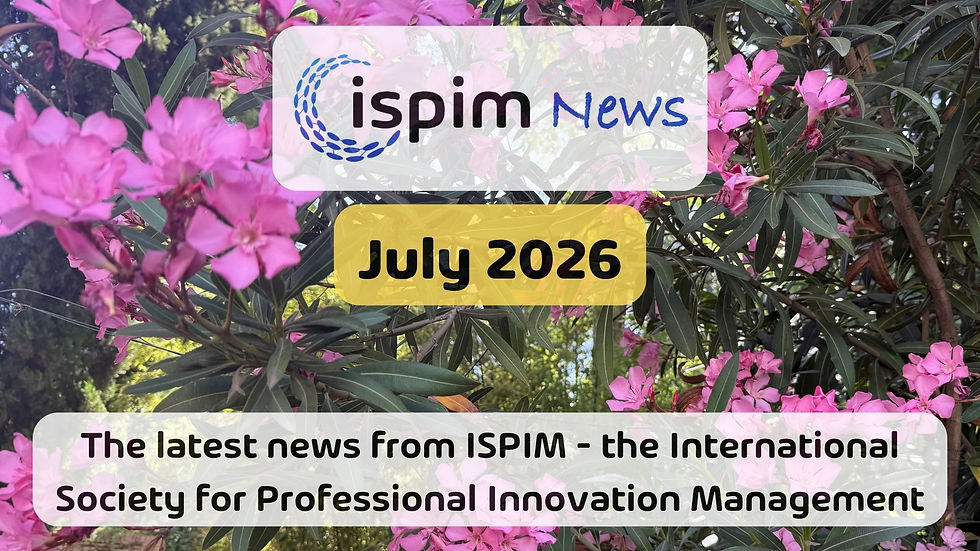 ISPIM News - July 2026