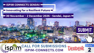 Call for Submissions: ISPIM Connects Sendai