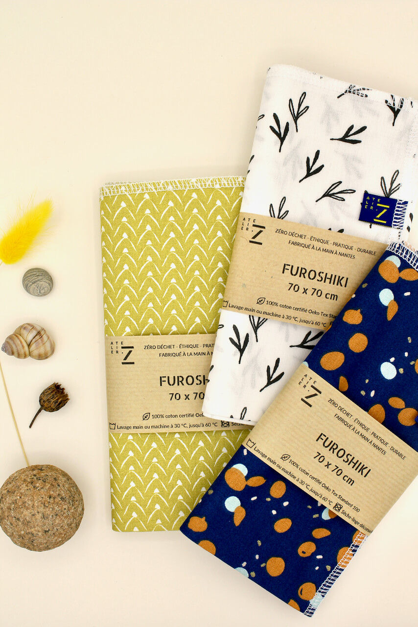Miniature : Emballage cadeau - Furoshiki 70x70 cm