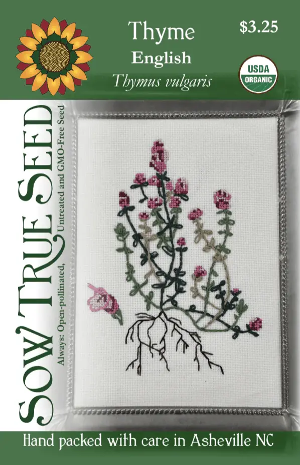 English Thyme Herb Seed