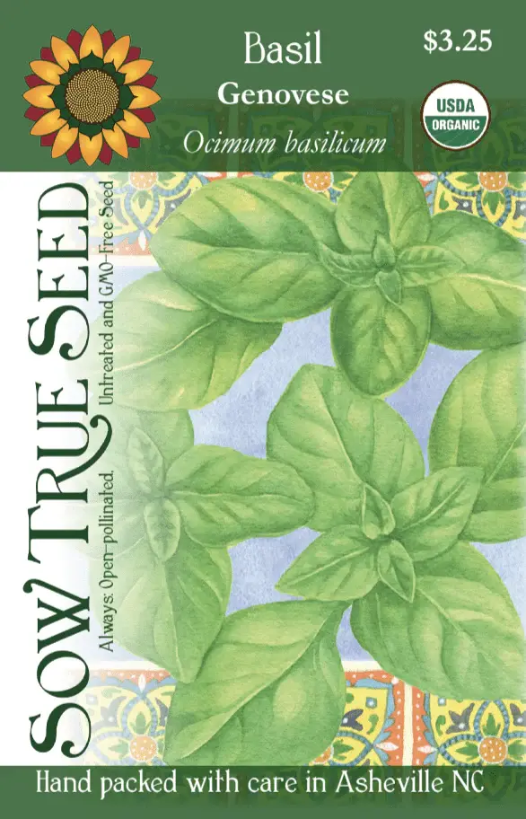 Genovese Basil Herb Seed