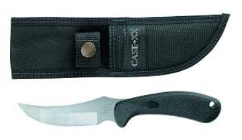 CASE 00362 Skinner Knife, 4.13 in L Blade, Stainless Steel Blade, Ergonomic Hand