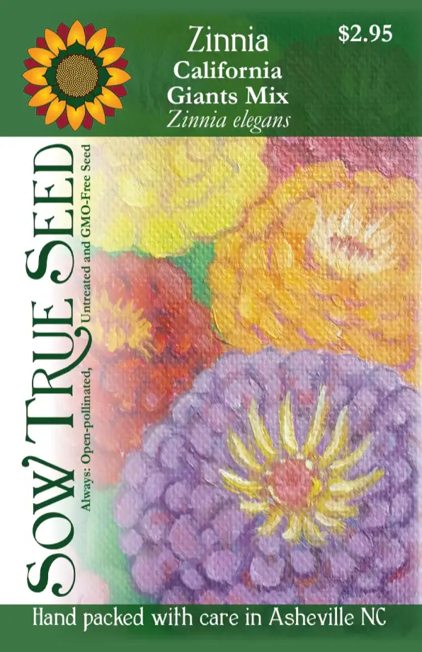 Zinnia California Giant Mix