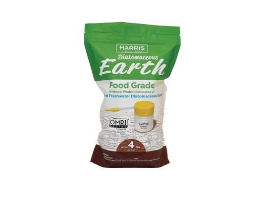 Harris Diatomaceous Earth with Powder Duster, Powder, 4 lb, Bag