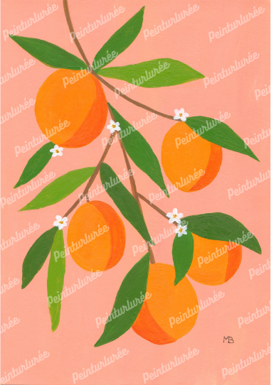 Miniature : Affiche "Oranges"