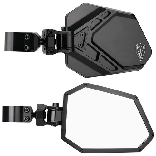 アクセサリー NakaHiro Chupacabra Cuero Pro UTV Side Mirror (Set of Two) | NoCo Whips