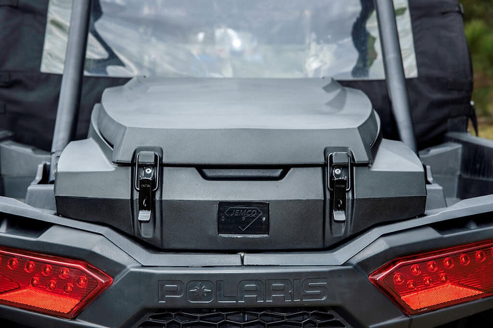 Thumbnail: HIGHLANDS XP II UTV Rear Cargo Box - Polaris RZR XP 1000, Turbo, Turbo S