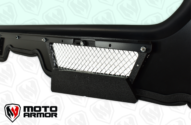 Thumbnail: Moto Armor Vented Full Glass Windshield for Honda Talon