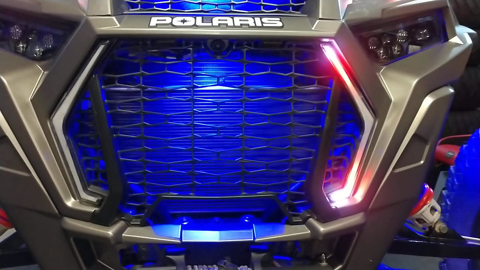 Thumbnail: Bluetooth & Remote Multicolor RZR Fang Lights w/Turn Signal