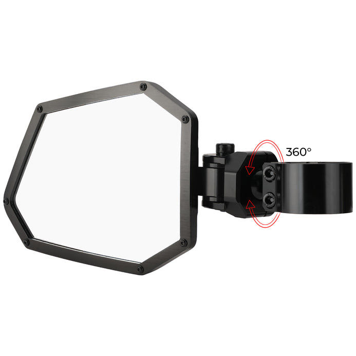 Thumbnail: Chupacabra Cuero Pro UTV Side Mirror (Set of Two)
