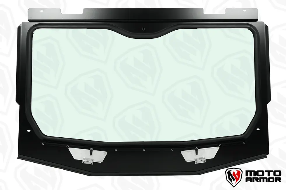 Thumbnail: Moto Armor Full Glass Windshield for Polaris RZR XP 1000 (2024+ Models Only)