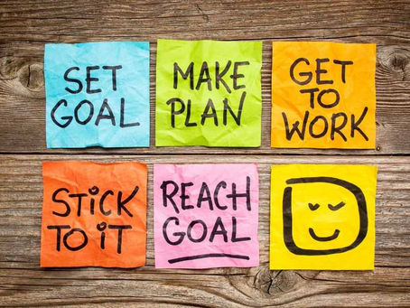 Write Out Your Goals
