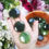 Thumbnail: Nephrite Jade Crystal Palmstone | Polished Heart Chakra Stones | Gemini Zodiac