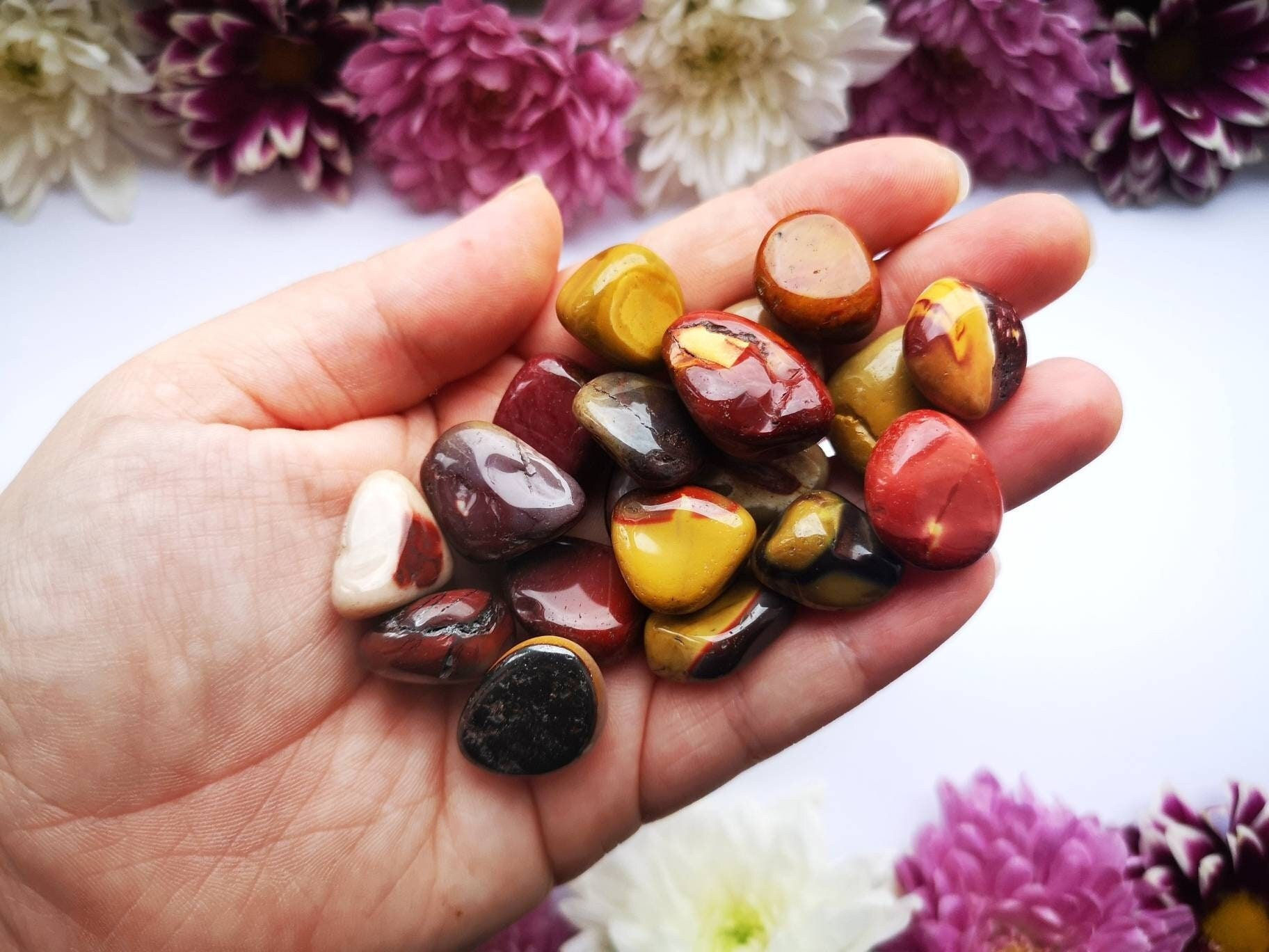 Mookaite Tumblestone | Crystal Polished Gemstone | Mookaite Crystal |