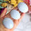 Thumbnail: Blue Calcite Crystal Palmstone | Polished Third Eye Chakra Stones | Cancer