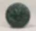 Dragon among clouds, carved jade medallion or button, Qing dynasty, probably late 18th century