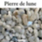 Pierre de lune pierre naturelle bienfaits féminité intuition