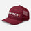 Miniature : Casquette Trucker Brodée "InvaincuS" Bordeaux