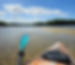 A Nice sunny day at a sand bar located at the Upper Tampa Bay park.