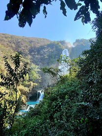 Cascade el chiflon au Chiapas