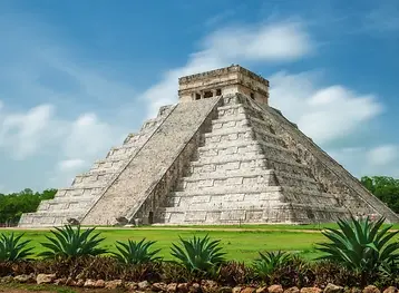 Ruine de chichenn itza sans personne
