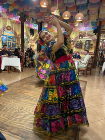une femme habillé traditionelle chiapas