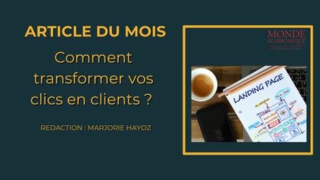Convertissez avec votre landing page (page d'atterrisage)