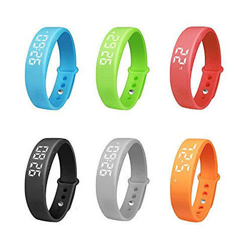 Thumbnail: Smart-A-Rolla Simple Fitness Tracker Bracelet Style Watch And Pedometer Works w/