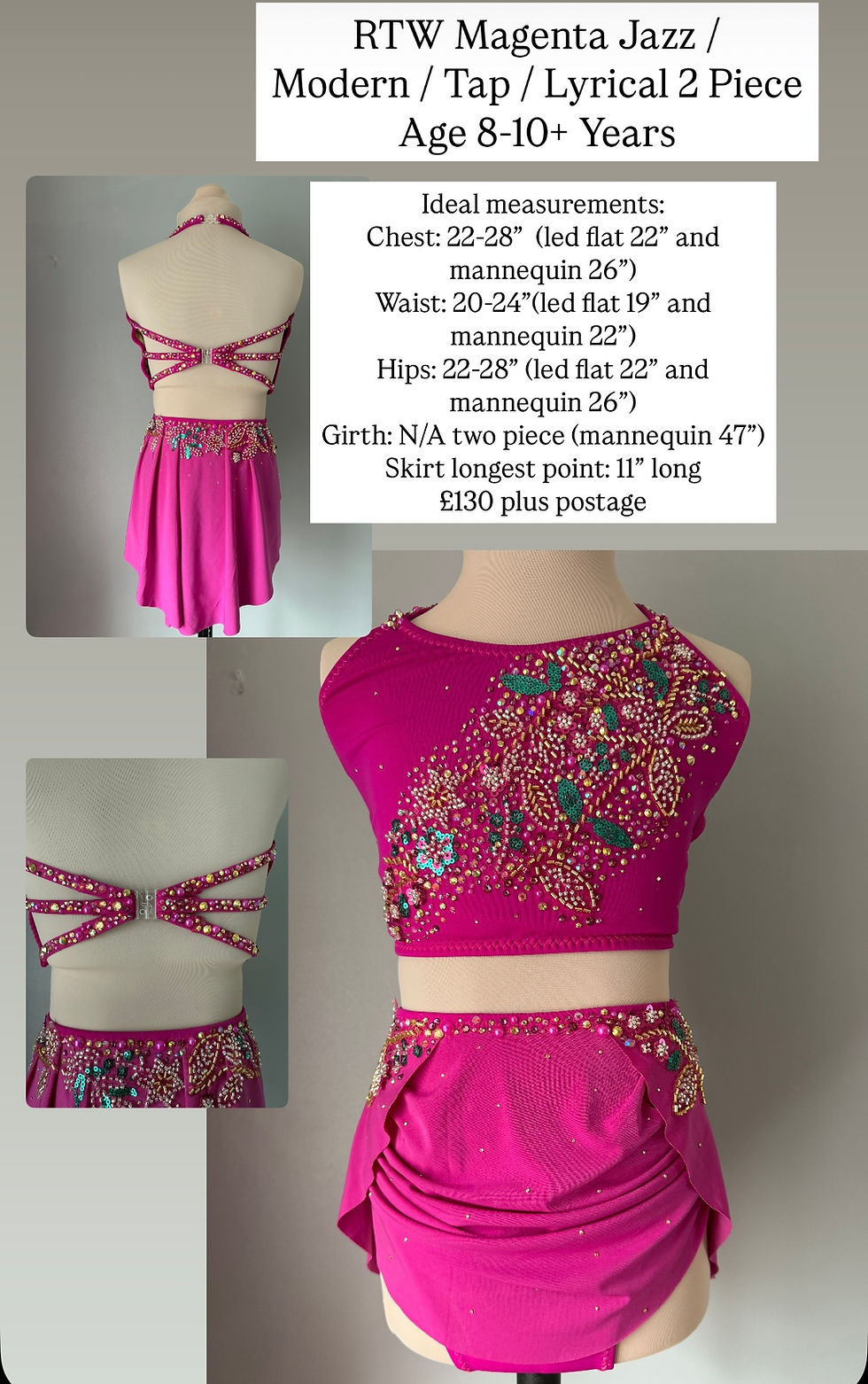 Thumbnail: RTW Handmade Bespoke Costumes RTP Ready to Post