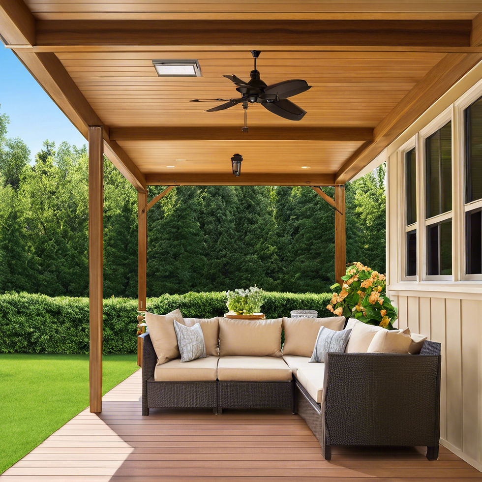 backyard patio in Orange County