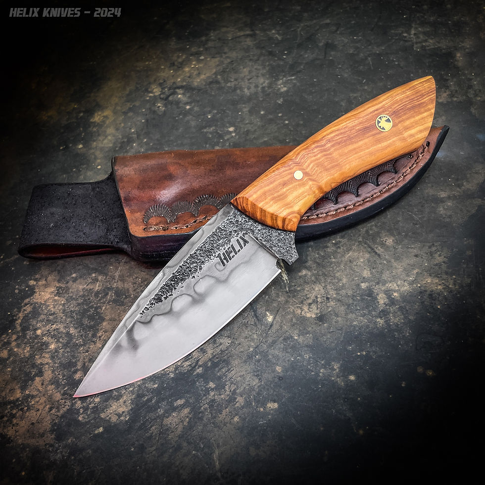 Thumbnail: Bushcraft knife [Olive]