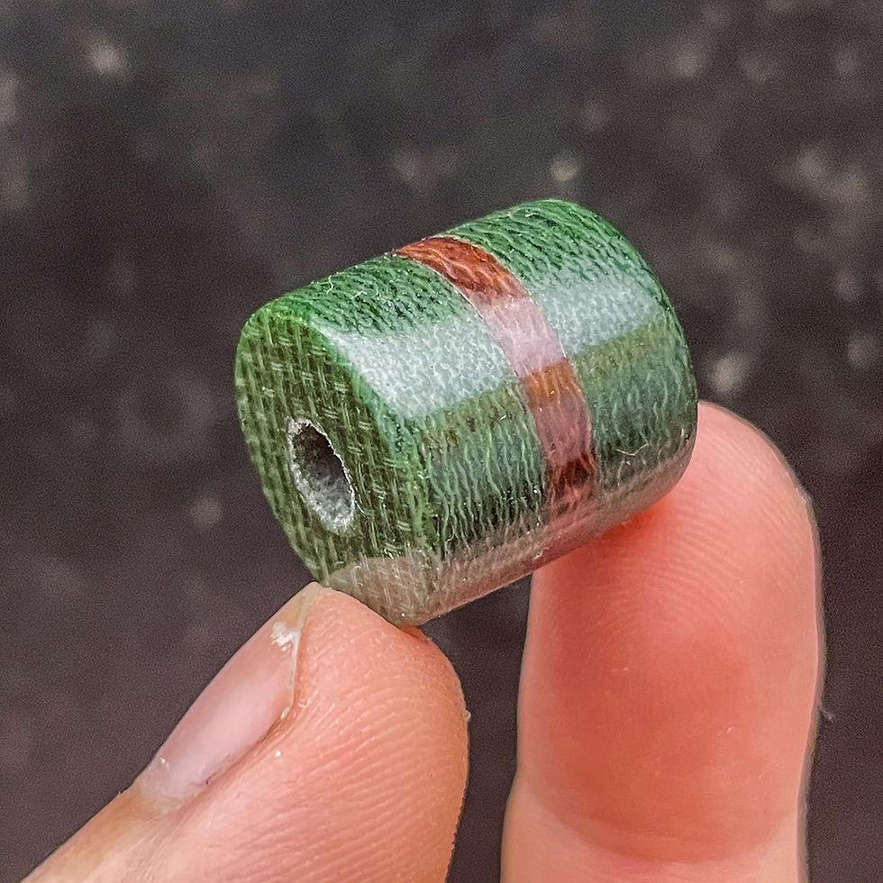 Thumbnail: Green - Canvas Micarta Bead