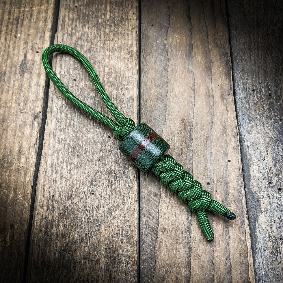 Thumbnail: Green - Canvas Micarta Bead