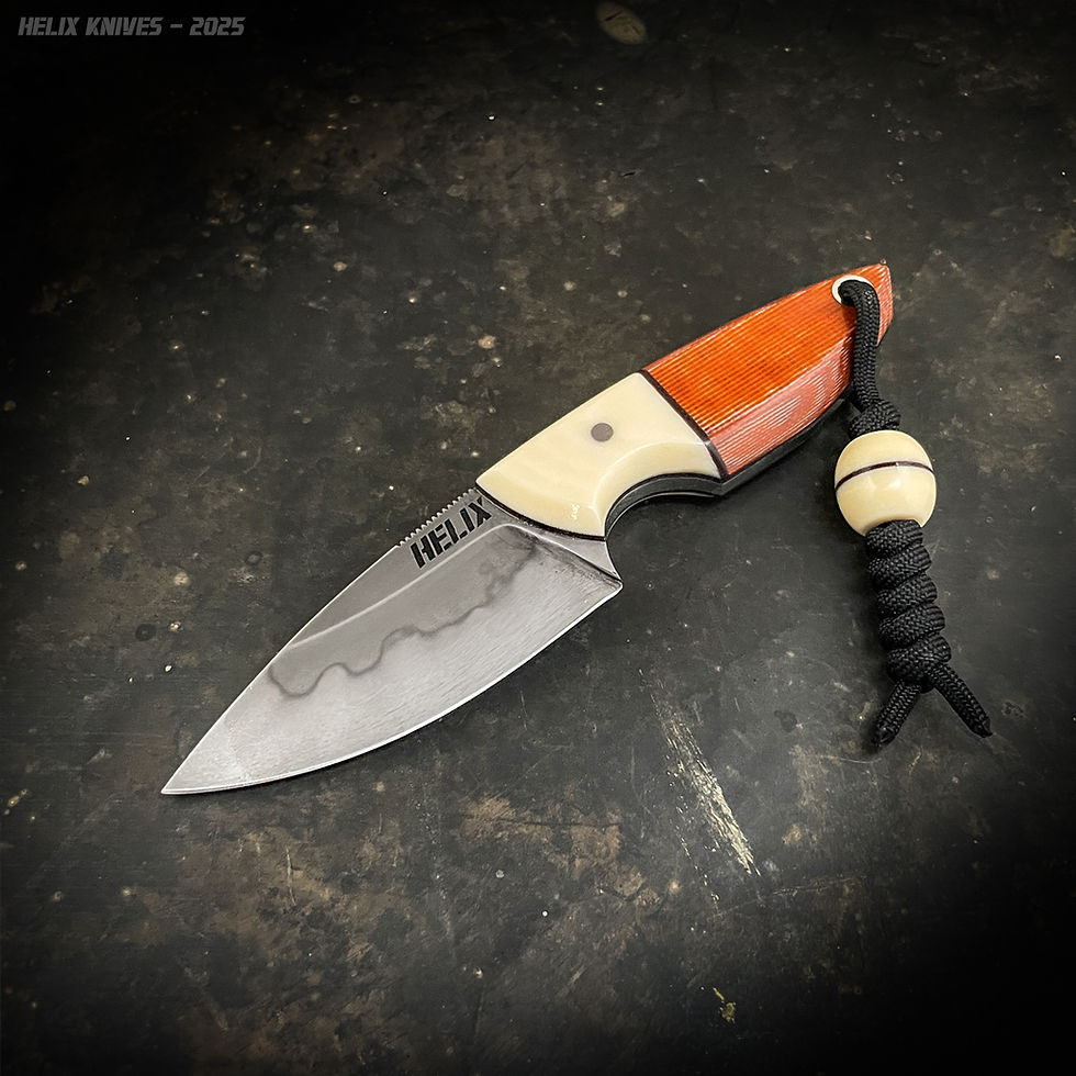 Thumbnail: Pocket Fixed Blade [Synthetic Ivory]