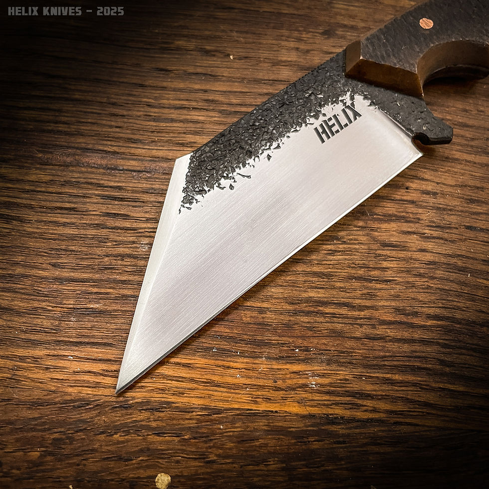 Thumbnail: EDC Seax [Vintage Micarta]