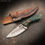 Thumbnail: Bushcraft knife [Maple burl]