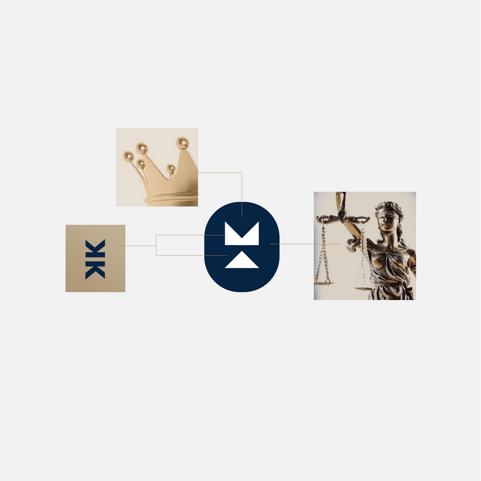 Logo breakdown showing design elements including typography, spacing, and brand icon construction.