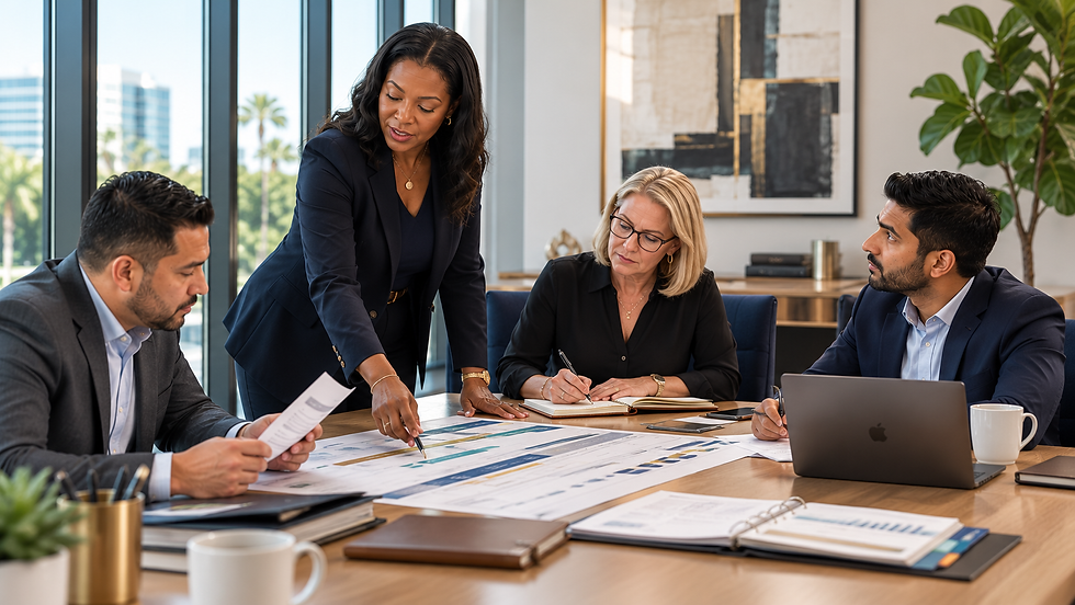 Professional team meeting in a bright office.png
