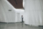 Public Restroom with Cleaner in Airport