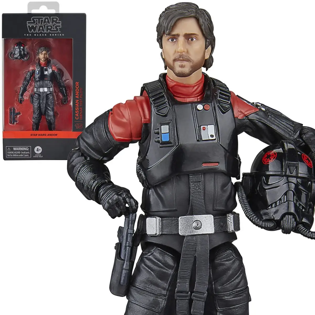 Star Wars The Black Series Cassian Andor (Sienar Test Pilot) 6-Inch Action Figur