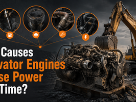 What Causes Excavator Engines to Lose Power Over Time?